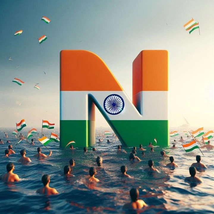 n letter dp image HD
