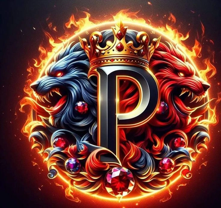 Aesthetic P letter DP