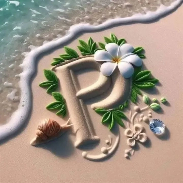 P letter DP for girls