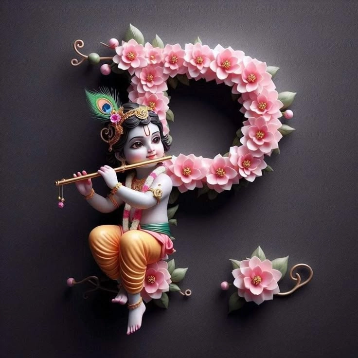 P letter name DP wallpaper
