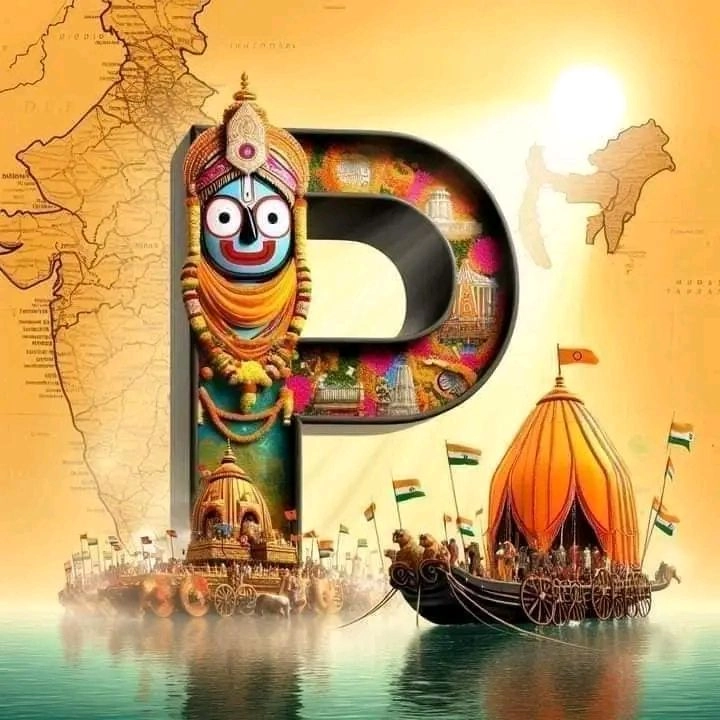 Romantic P letter DP