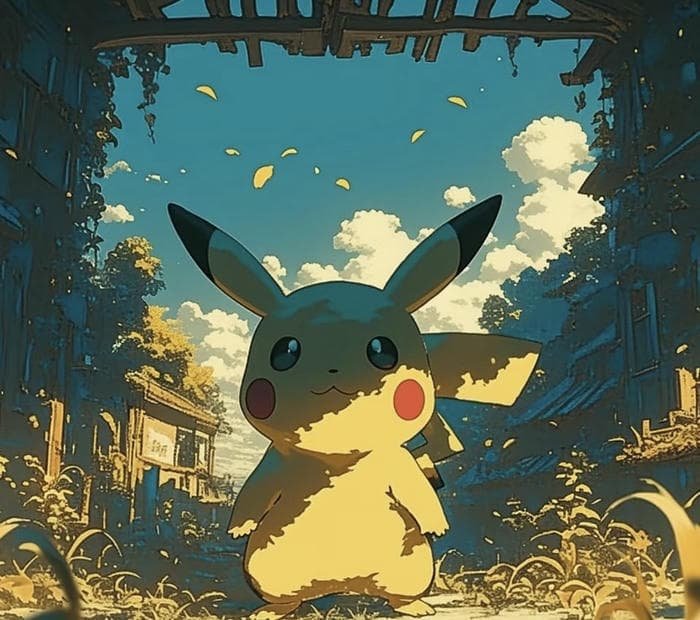 pikachu cute pose wallpaper