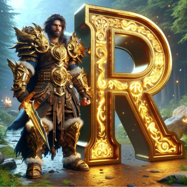 dp for letter r