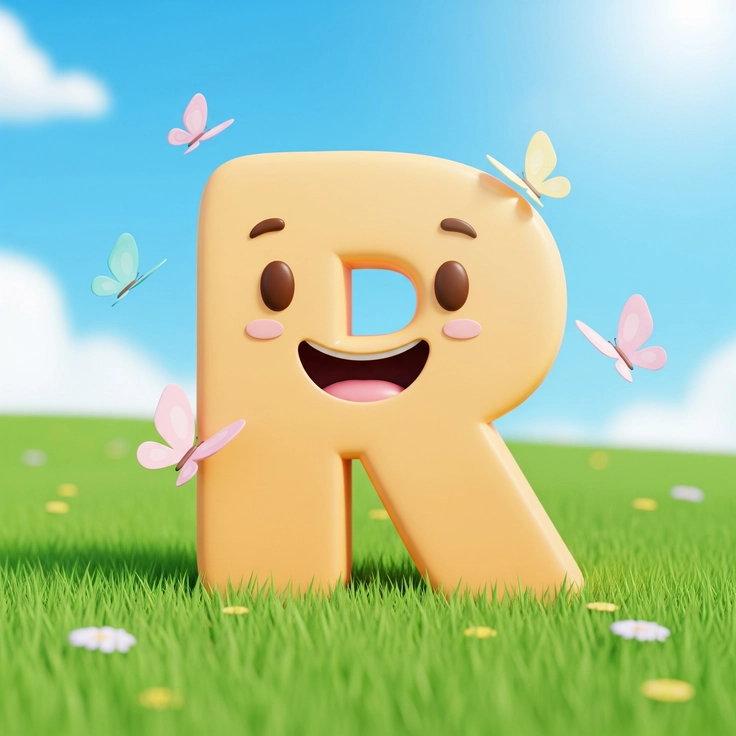 r letter profile pic 