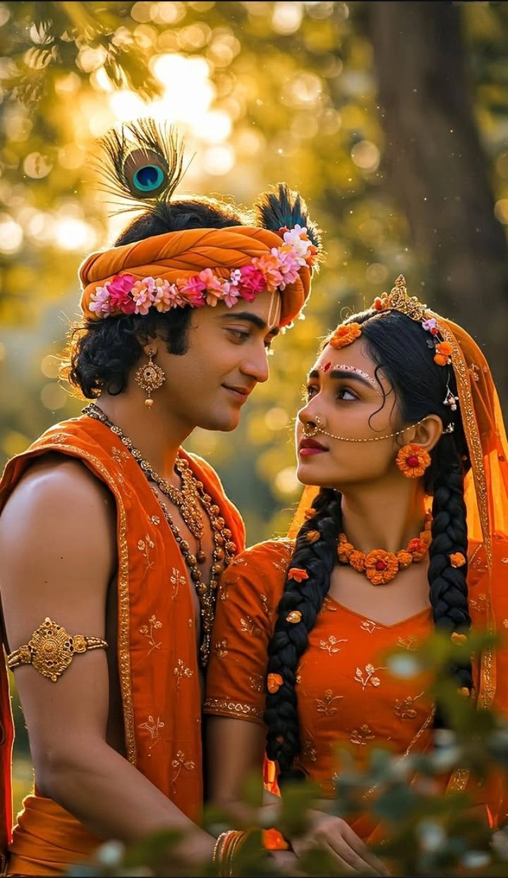 radha krishna dp images