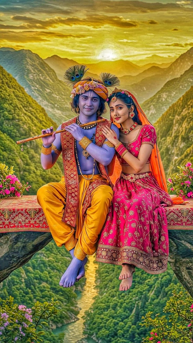 love radha krishna dp