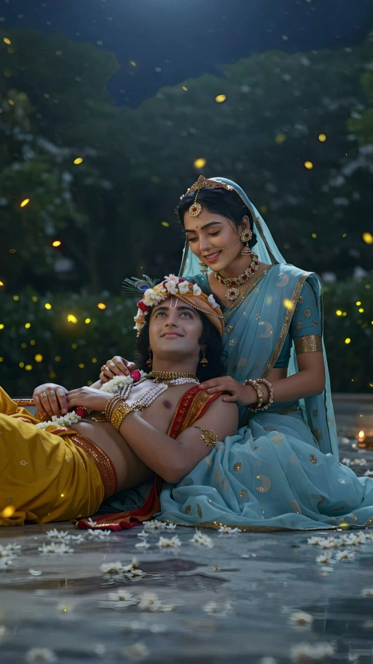 dp of radha krishna