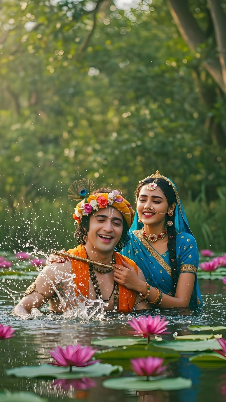 radha krishna love images for dp