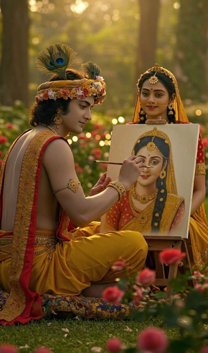 radha krishna whatsapp dp photo