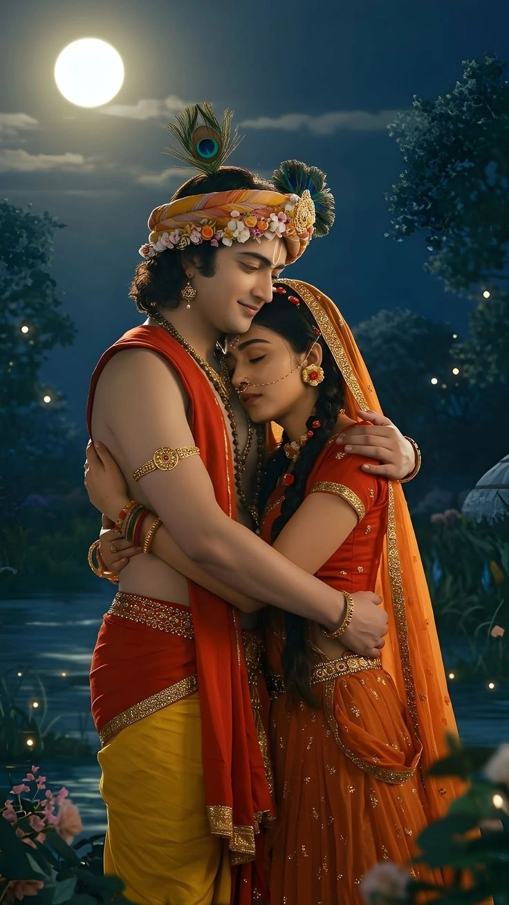 whatsapp radha krishna images