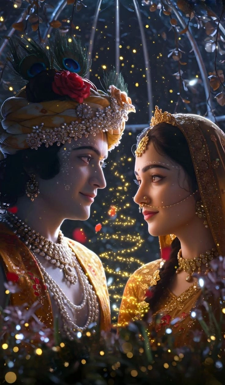 romantic radha krishna dp