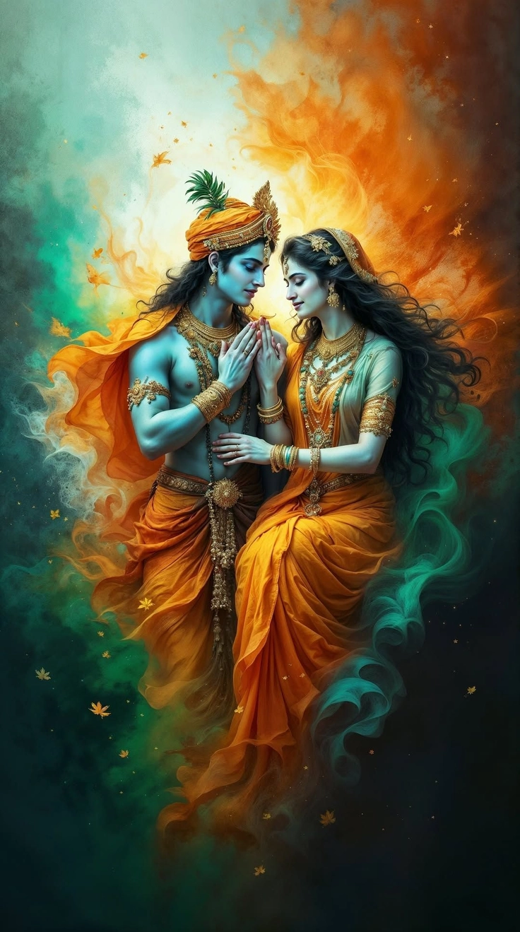 radha krishna krishna images