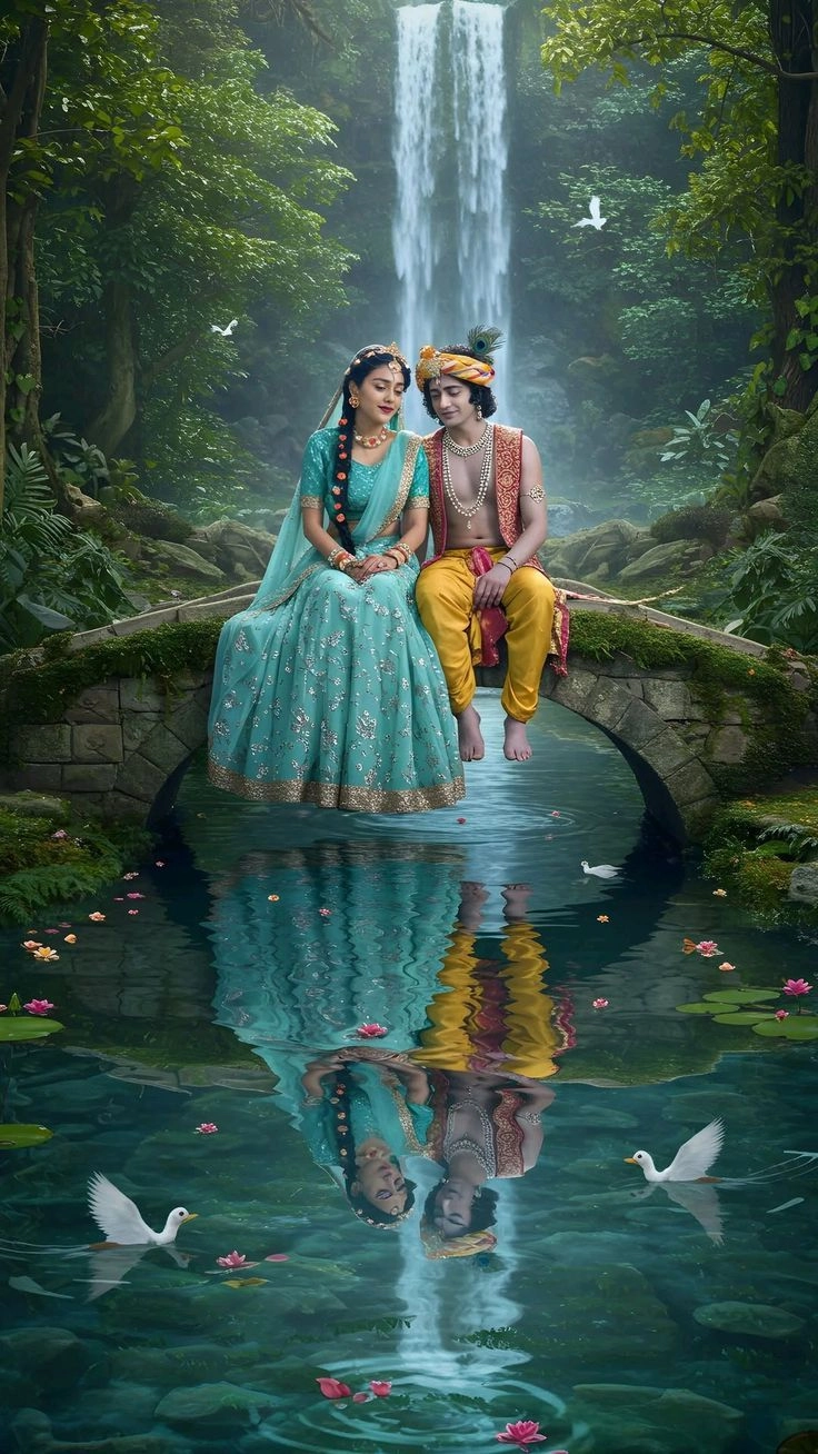radha krishna image dp