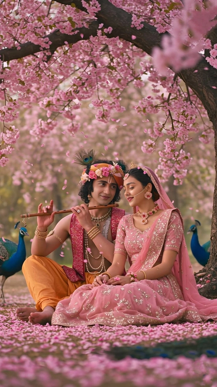 love radha krishna hd wallpaper