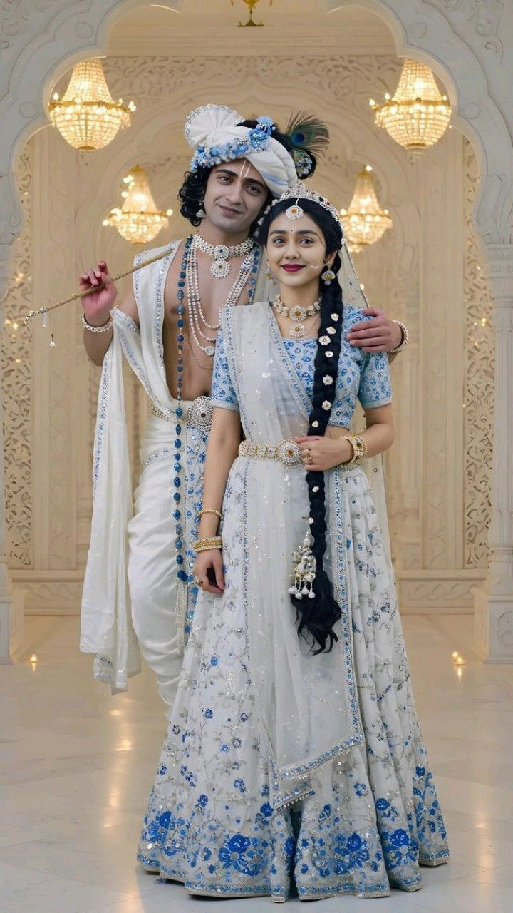 radha krishna sad wallpaper