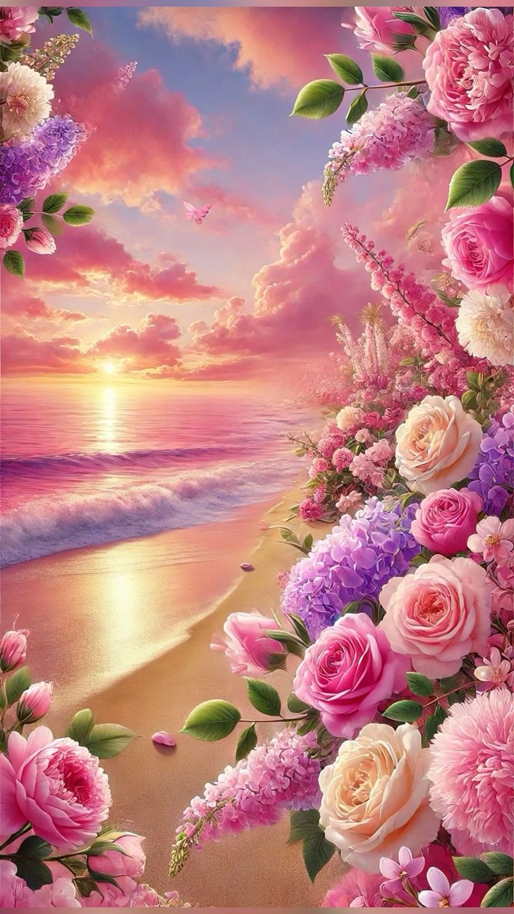 flowers rose hd dp