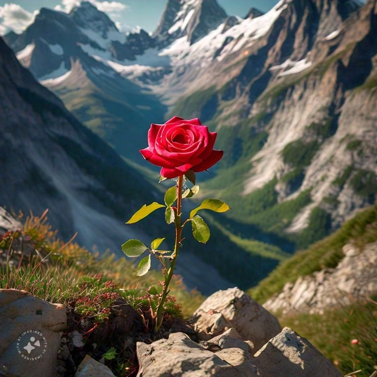 flower rose in real for dp