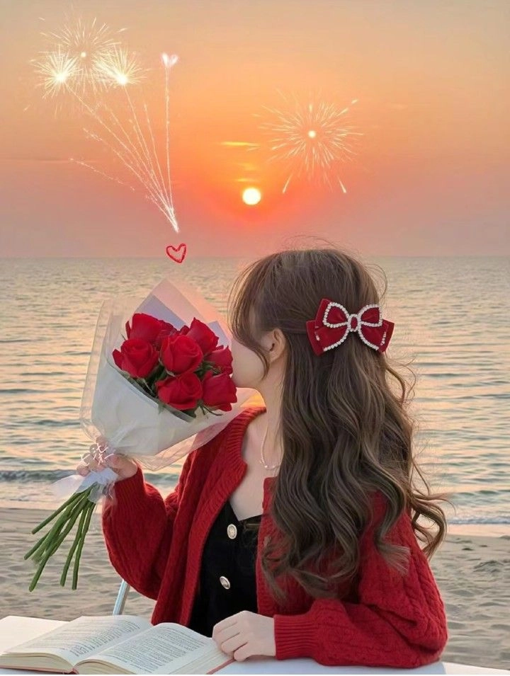 rose flower for whatsapp dp