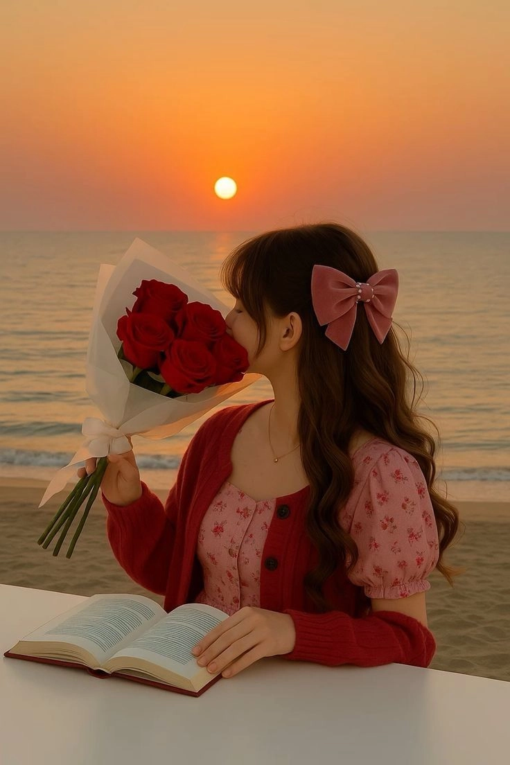 rose flower dp pics