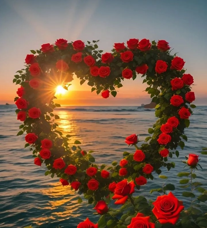 red rose flower dp