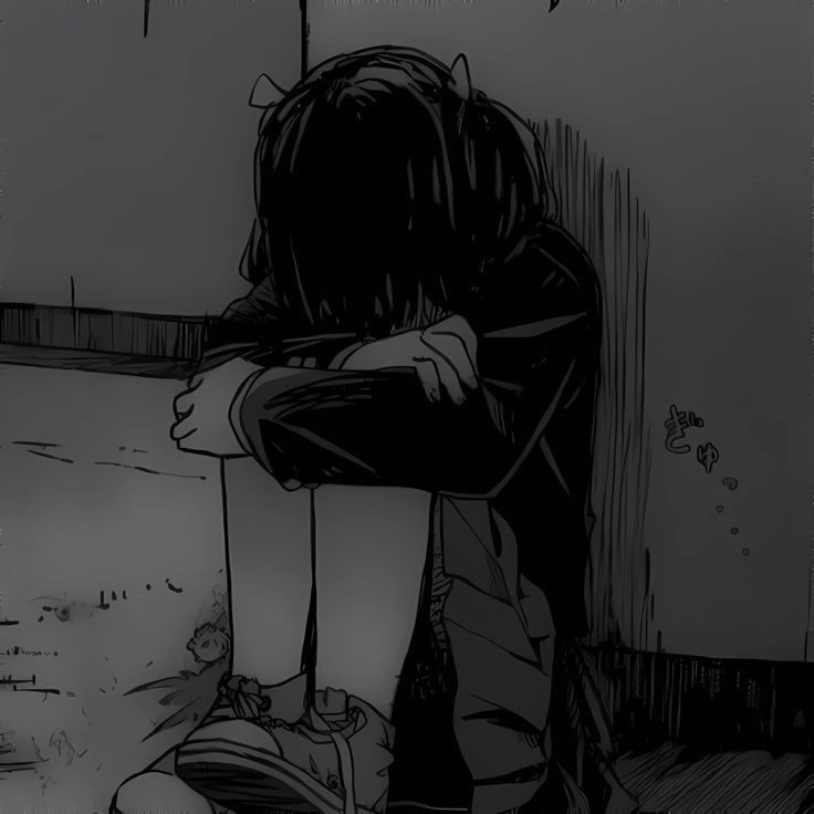 cute sad girl images
