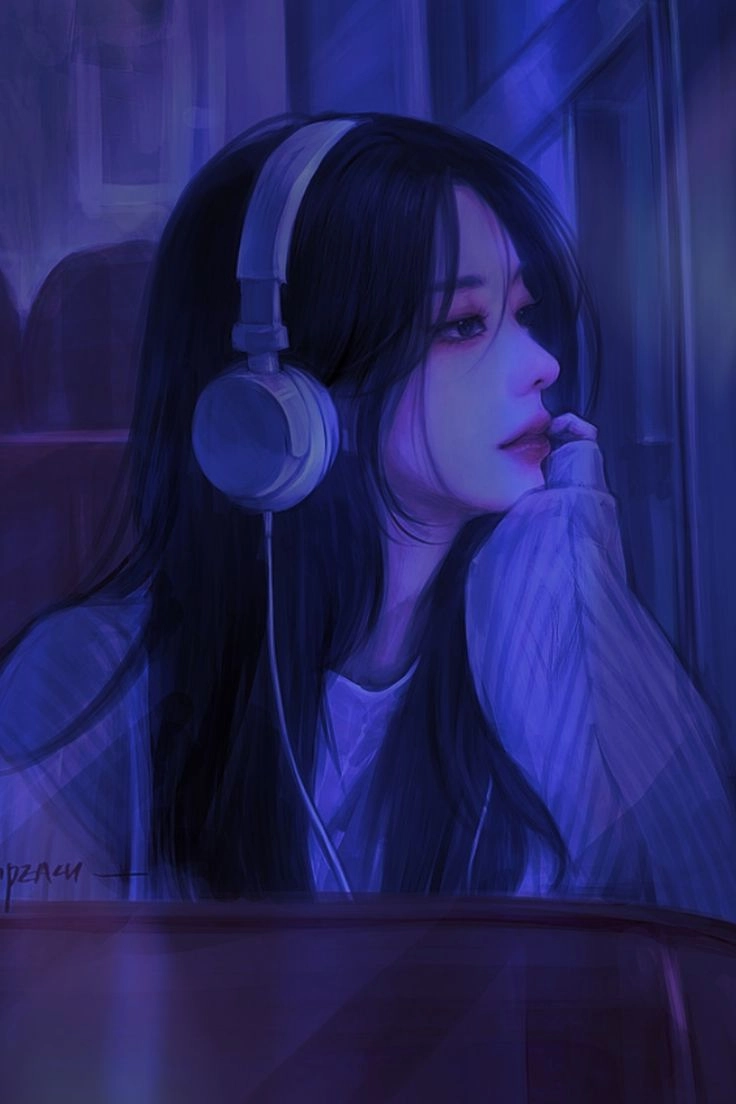 alone sad girl dp for facebook