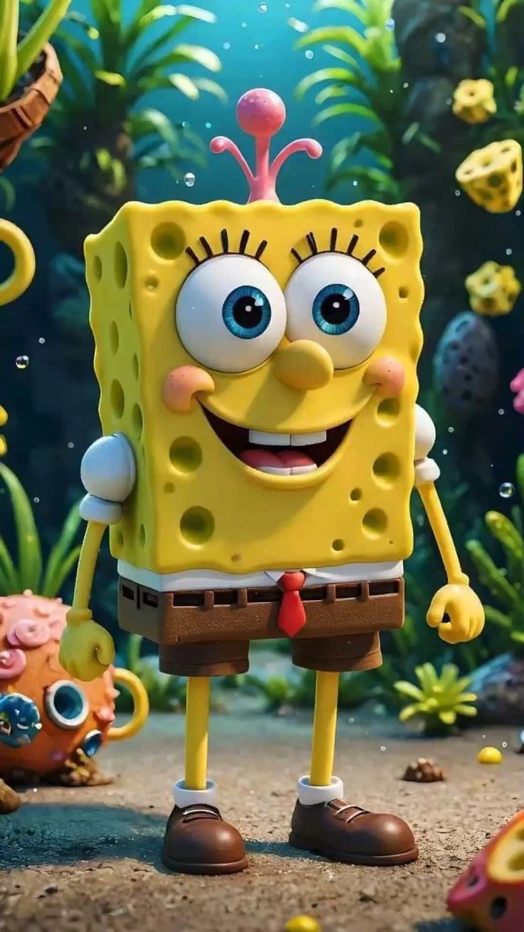 cursed spongebob images