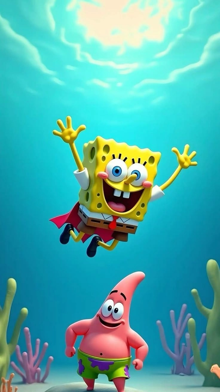 spongebob yearbook photo