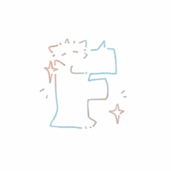 stylish DP F Letter