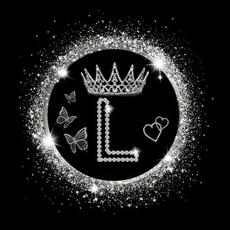 stylish l letter profile pic