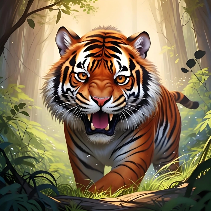 tiger dp photo