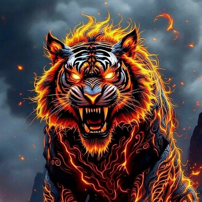 tiger animated images