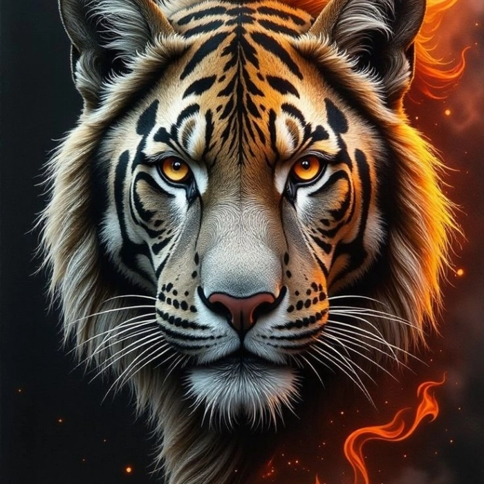 cute tiger cartoon