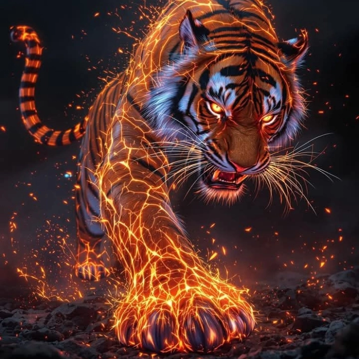 tiger dp image