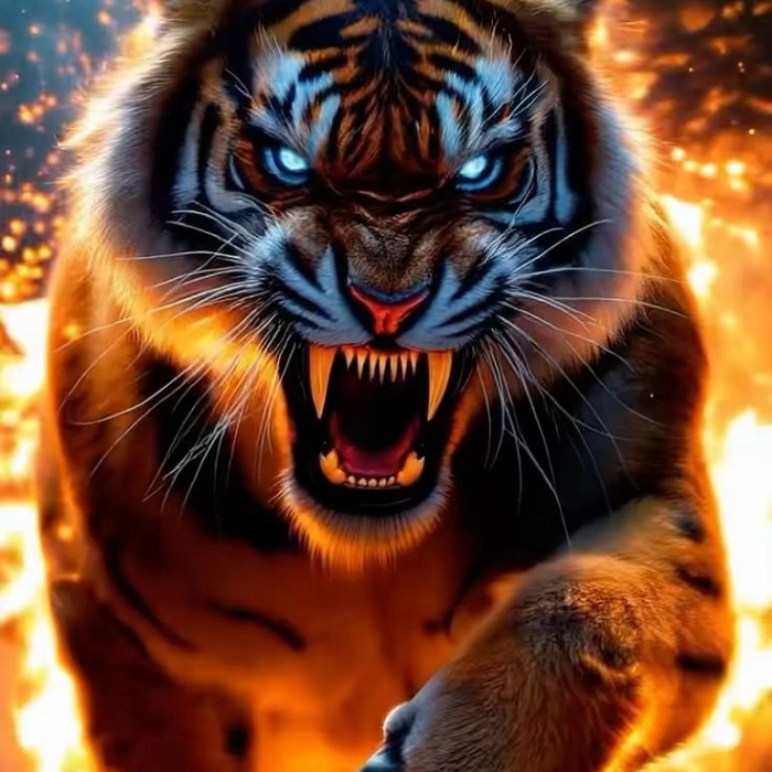 tiger dp pic