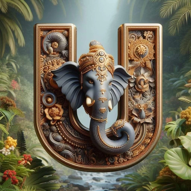 u letter profile picture 