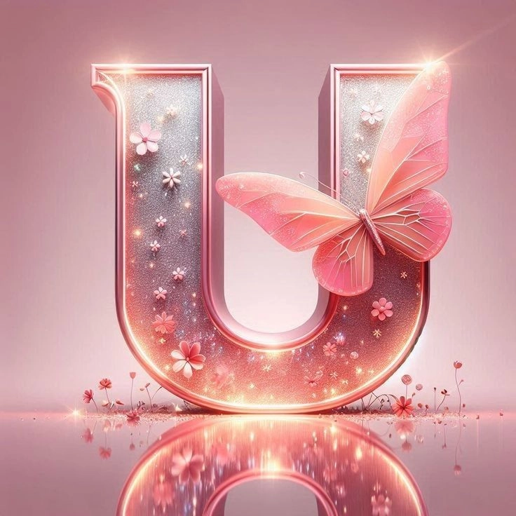 u letter love dp 