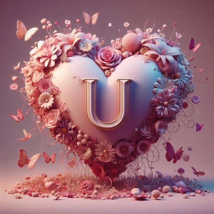 u letter whatsapp dp 