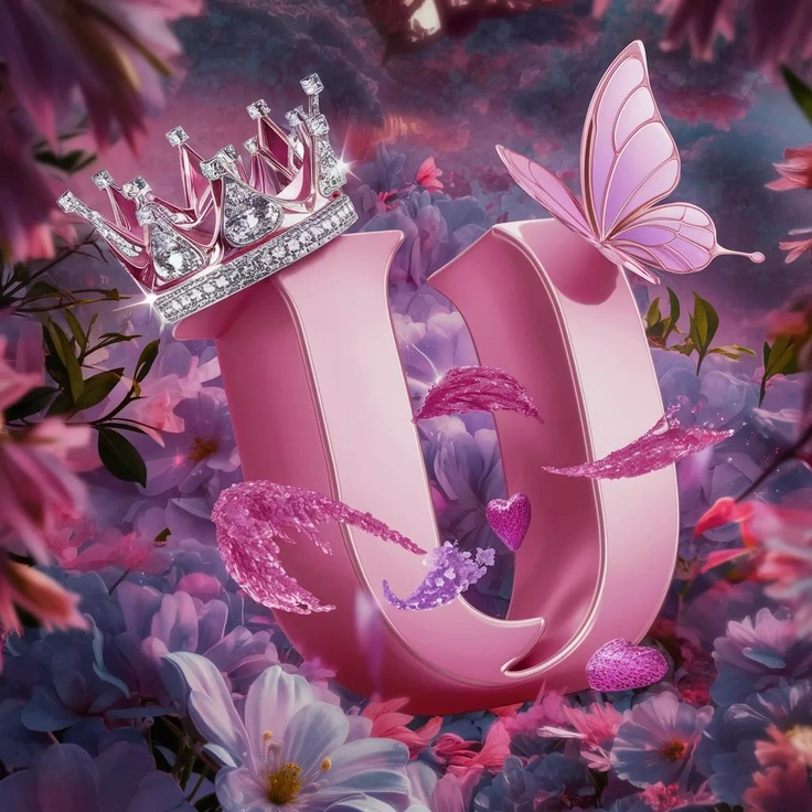 3d u letter dp 
