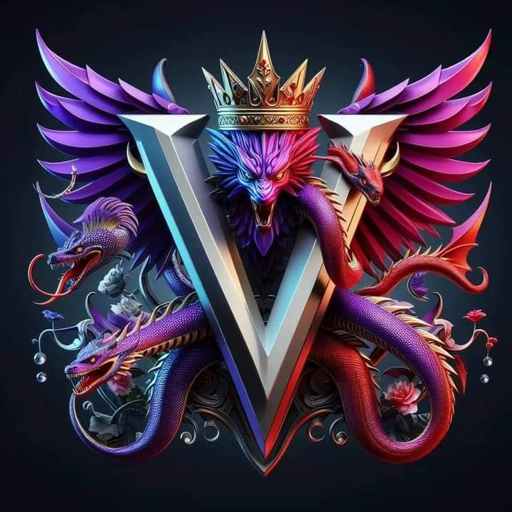 v letter hd dp images