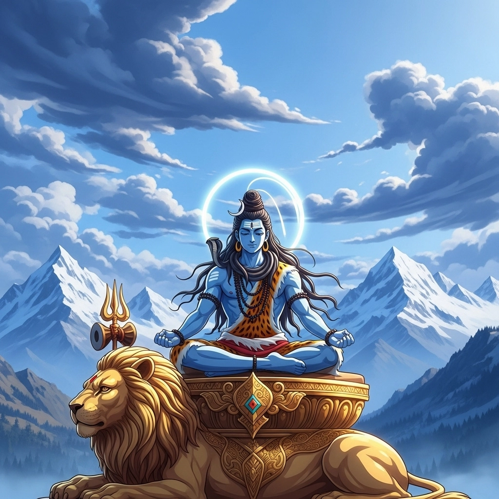 whatsapp dp of lord shiva