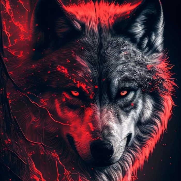 angry wolf images for whatsapp dp 