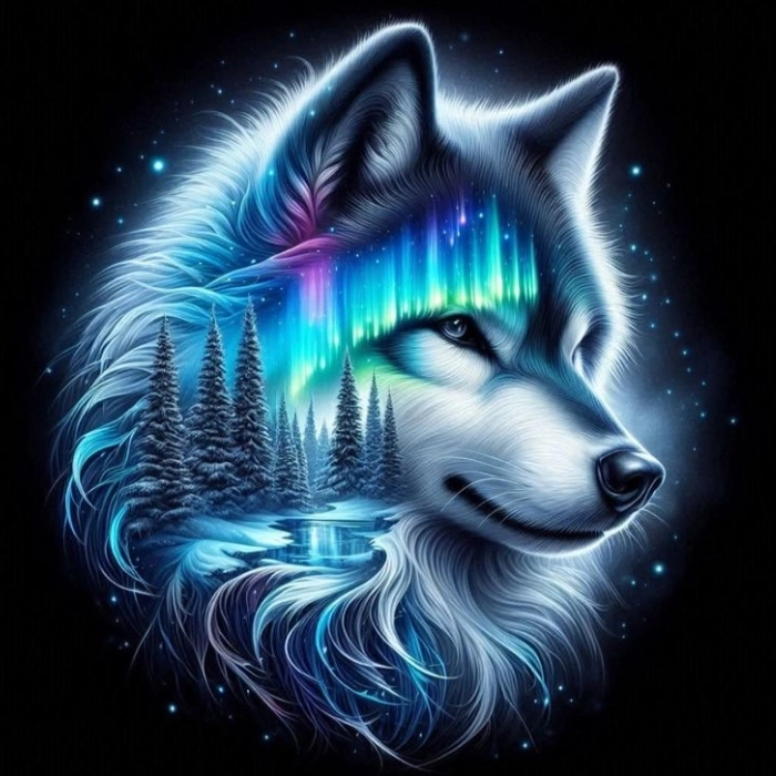 wolf animated images 