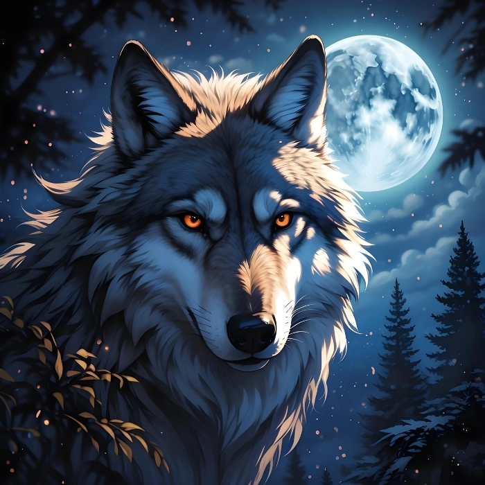 wolf stock image 