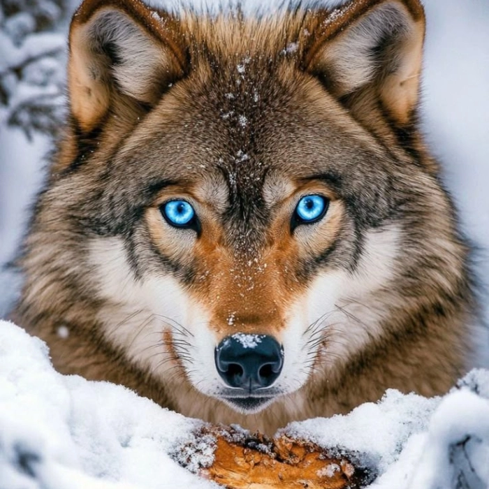 dp a girl with wolf 