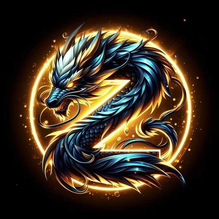 z letter bold dp 