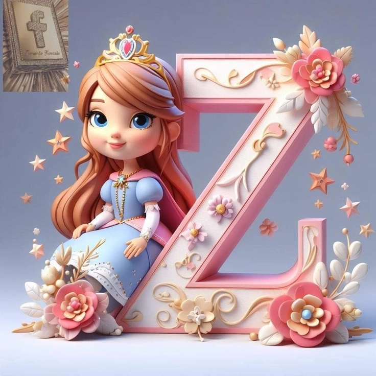 z letter calligraphy dp 