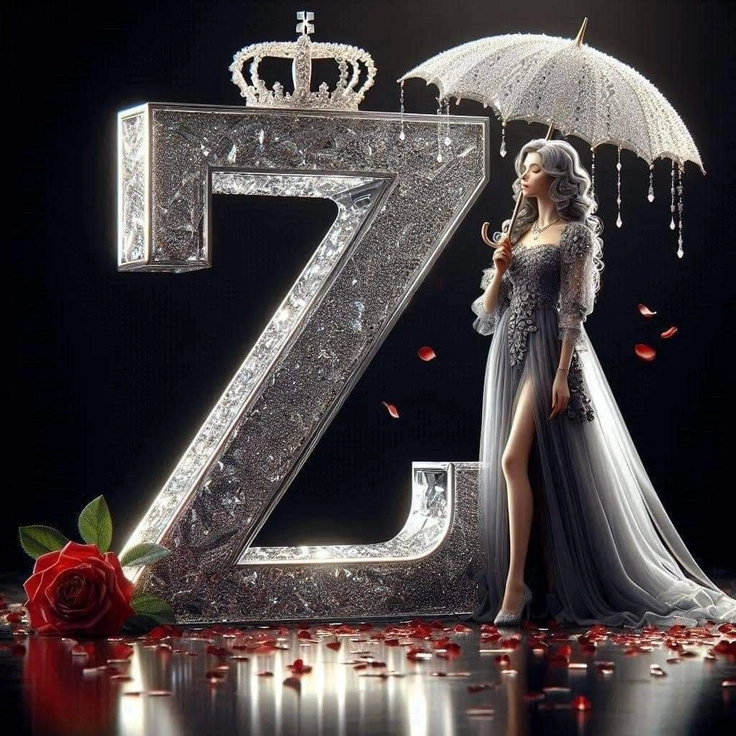 z letter girl dp 