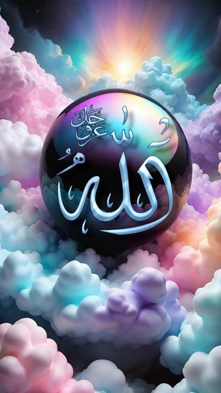 allah name dp aesthetic