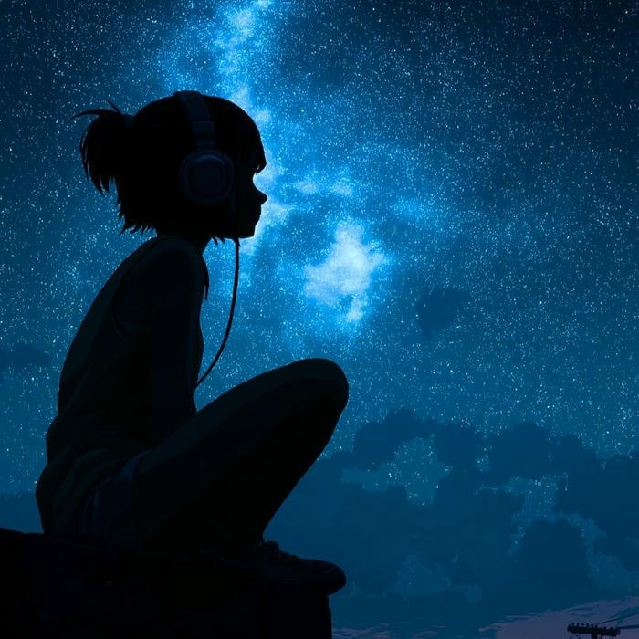 Alone sticker dp night loneliness aesthetic avatar